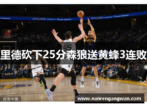 里德砍下25分森狼送黄蜂3连败